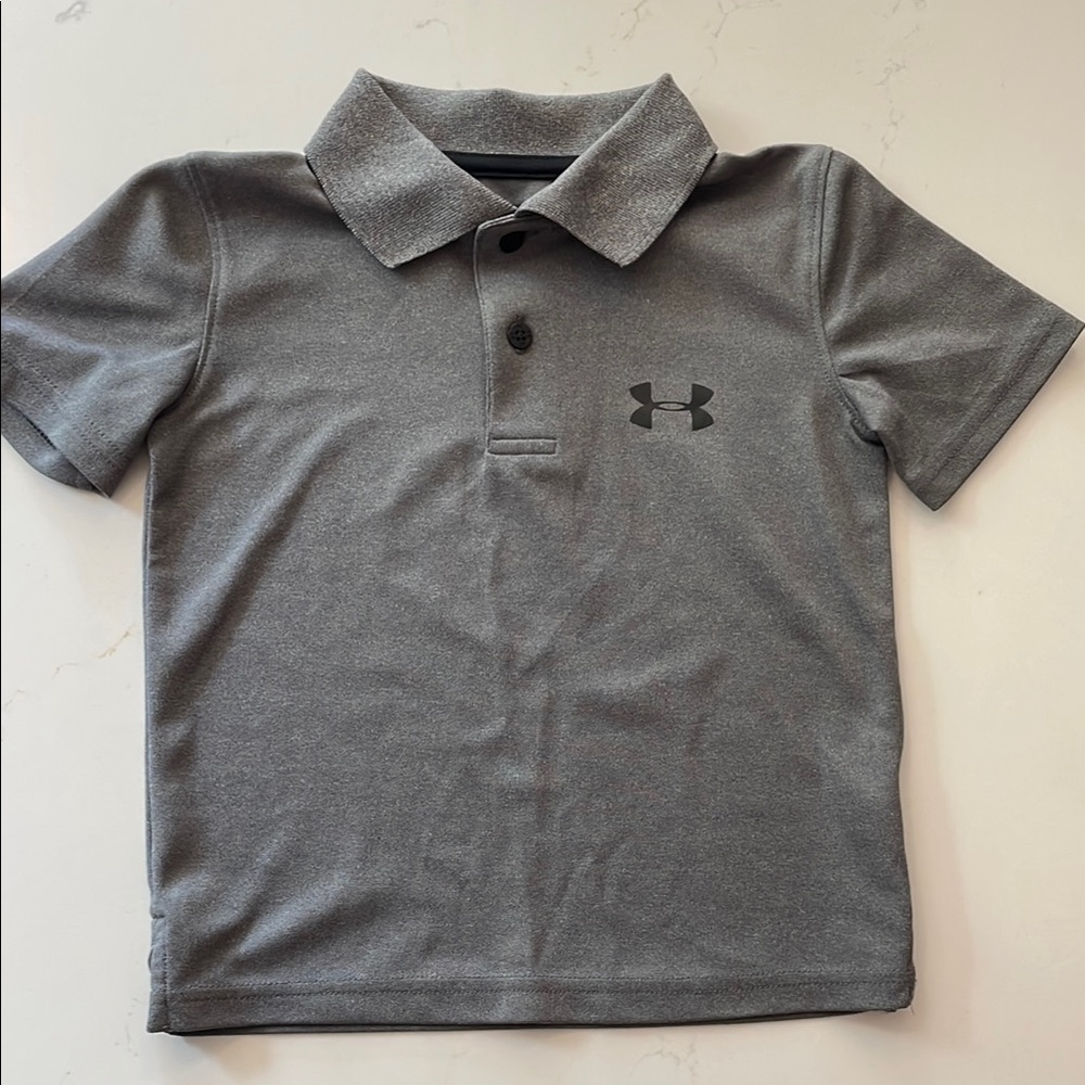 Under Armour Gray Performance Polo